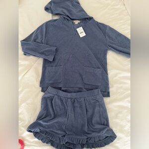 Crewcuts Girls swim terry coverup